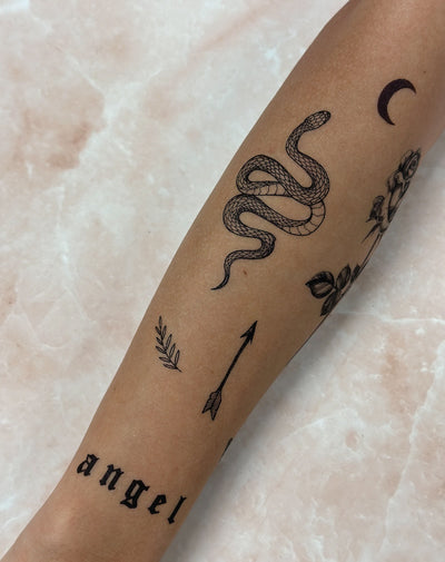 (45 Tattoos) Indecisive - Temporary Tattoos