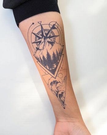 Into the Wild - Semi-Permanent Tattoo