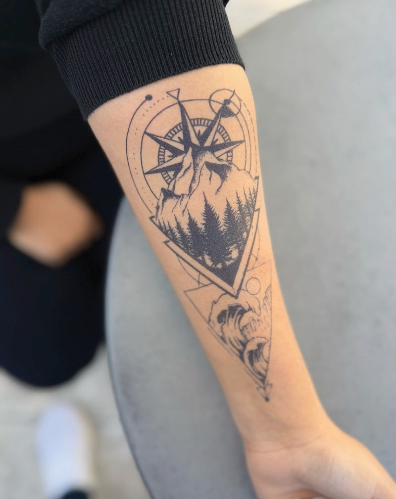 Into the Wild - Semi-Permanent Tattoo