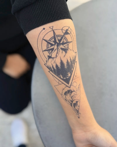 Into the Wild - Semi-Permanent Tattoo