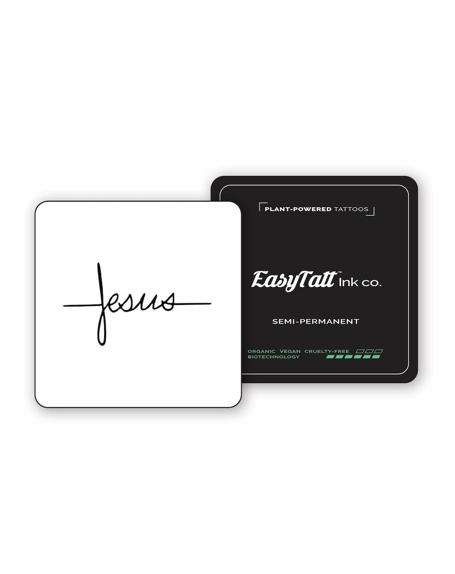 Jesus - Semi-Permanent Tattoo