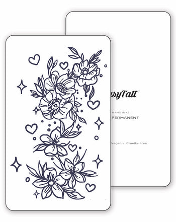 Magical Flowers - Semi-Permanent Tattoo
