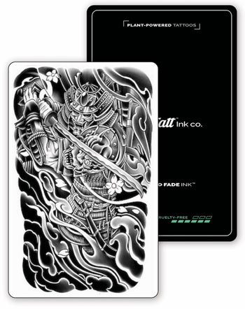 Samurai Warrior - Semi-Permanent Tattoo