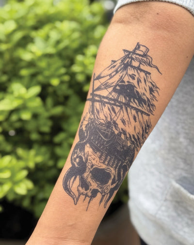 Sea Evil - Semi-Permanent Tattoo