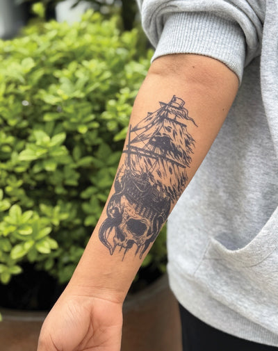 Sea Evil - Semi-Permanent Tattoo