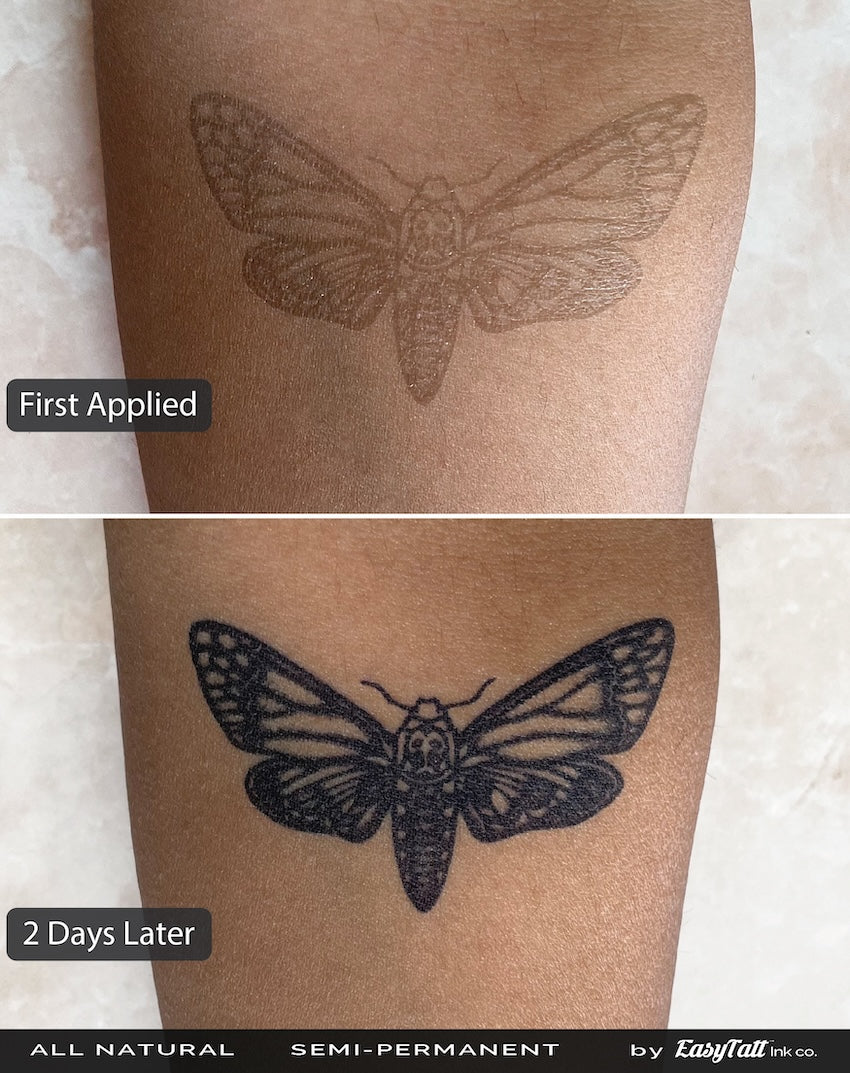 (2 Tattoos) Blossoming Butterflies
