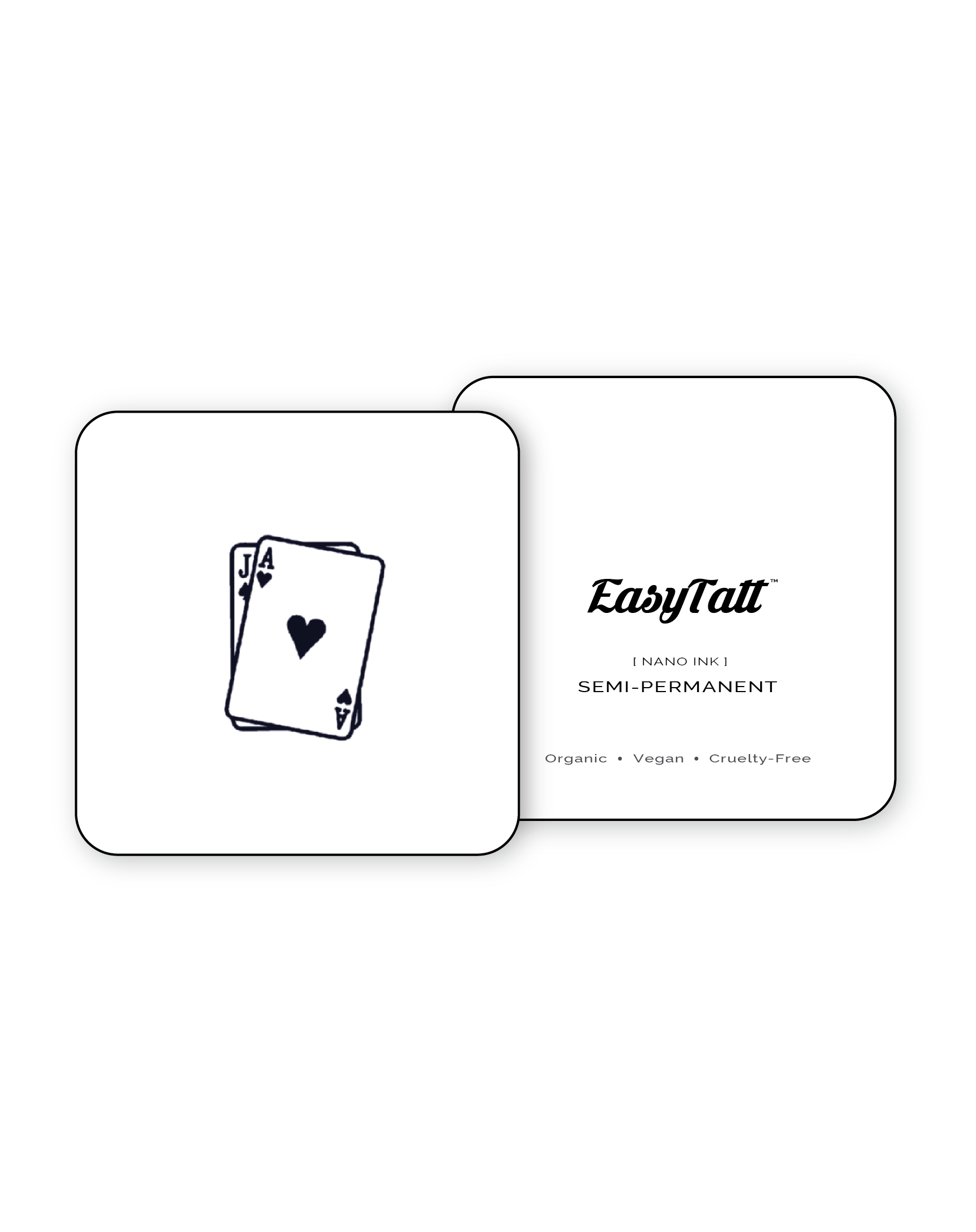 Blackjack SemiPermanent Tattoo EasyTatt™