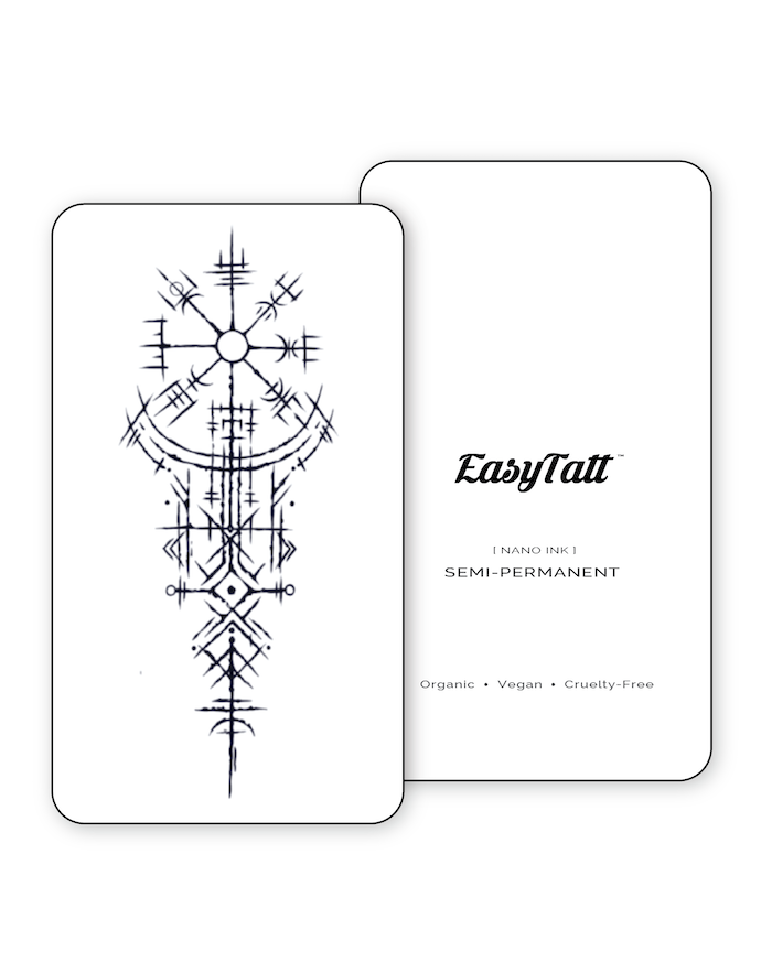 (NEW) Abstract Runic Compass