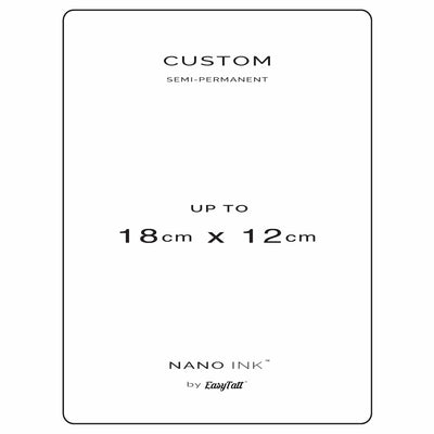 Extra Large Custom Semi-Permanent