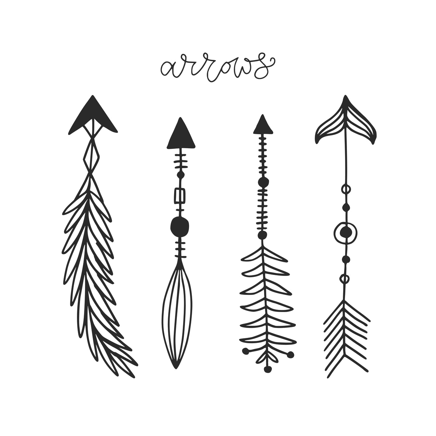 Feathered Arrows