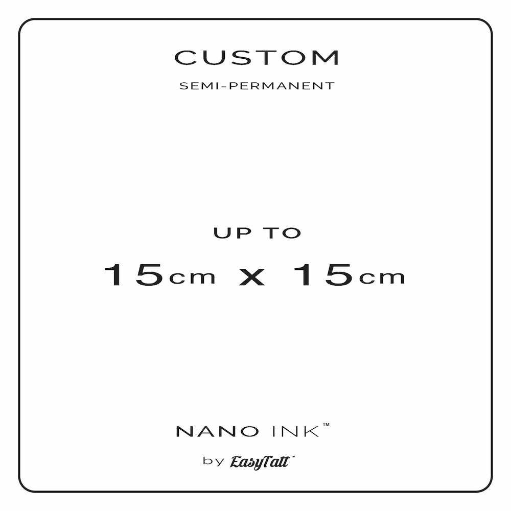 Medium Custom SemiPermanent Tattoo EasyTatt