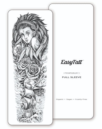 (Full Sleeve) The Seeker - Temporary Tattoo