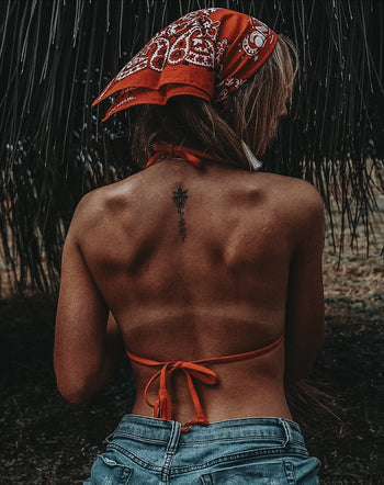 Unalome - Semi-Permanent Tattoo