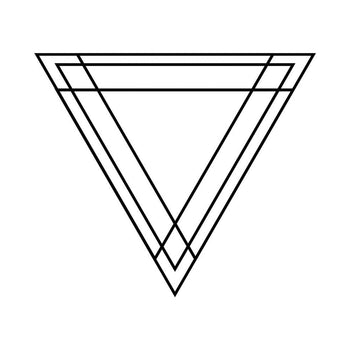 Abstract Triangle - Temporary Tattoo