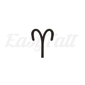 Aries - Temporary Tattoo