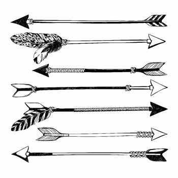 Arrow Set - Temporary Tattoo