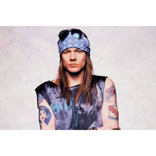Axl Rose Guns N’ Roses Temporary Tattoo | EasyTatt™