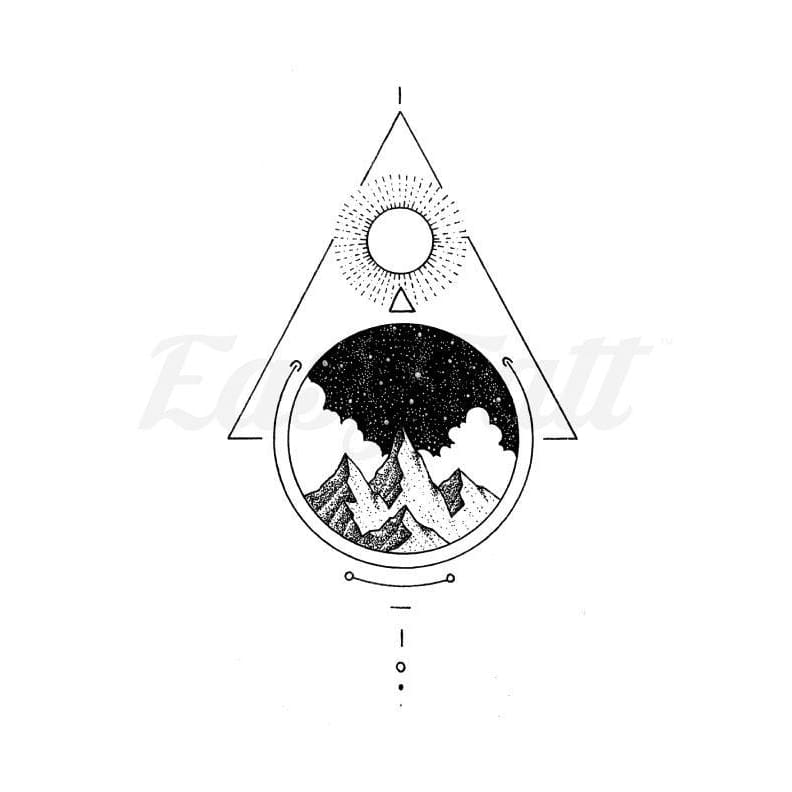 Balance - By C.kritzelt - Temporary Tattoo