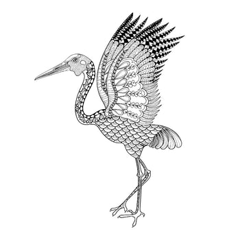 Bird - Temporary Tattoo