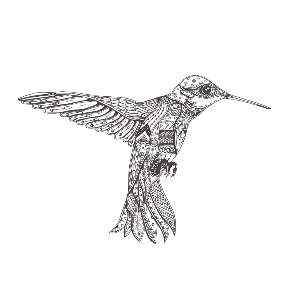 Bird - Temporary Tattoo