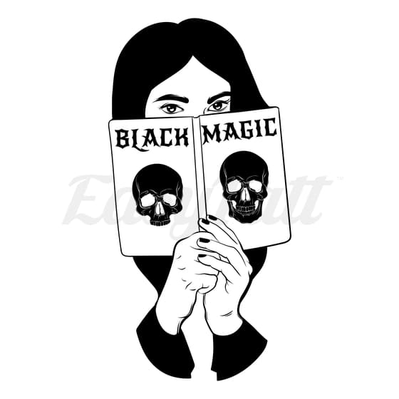 Black Magic - Temporary Tattoo
