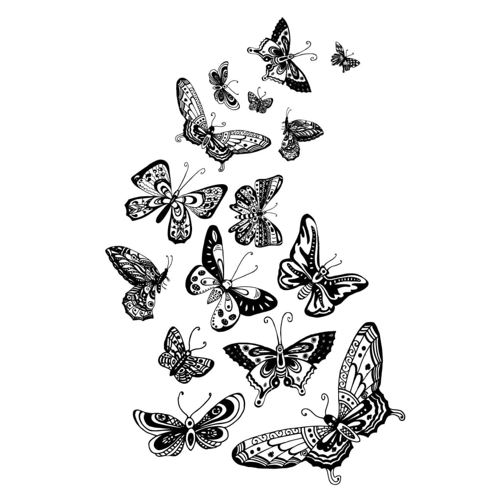 Butterflies - Temporary Tattoo