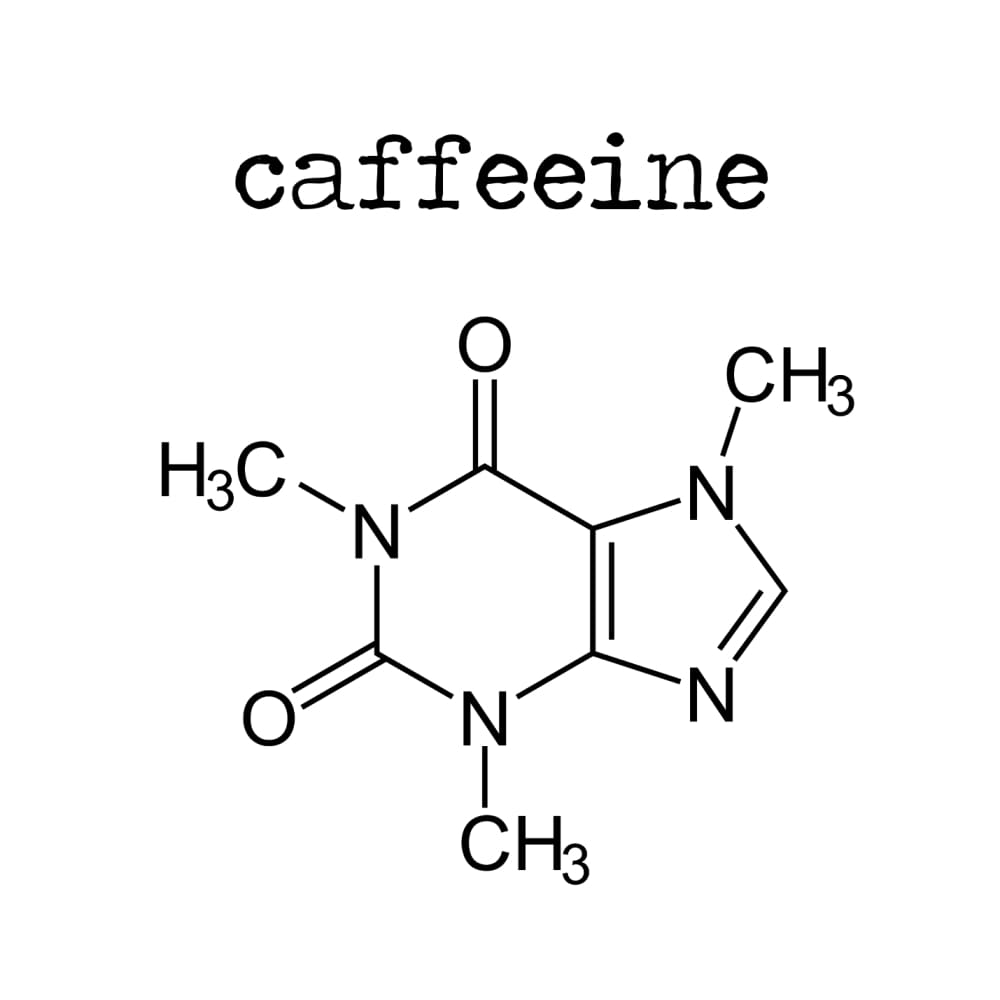 Caffeine Chemistry - Temporary Tattoo