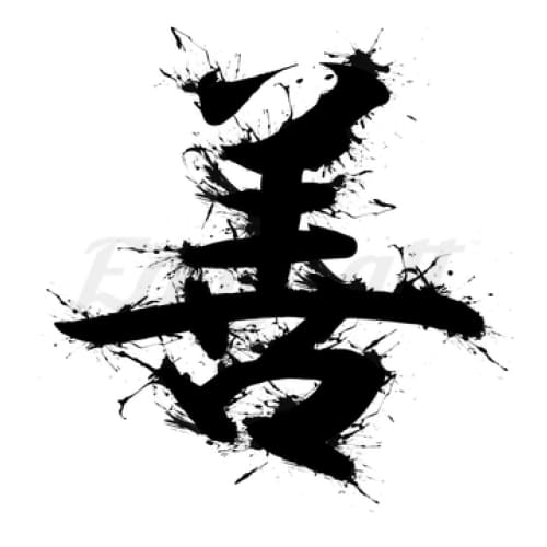 Chinese Characters Temporary Tattoo EasyTatt™
