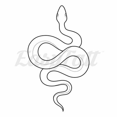 Linear drawing anchors fashion tattoo outline Vector Image
