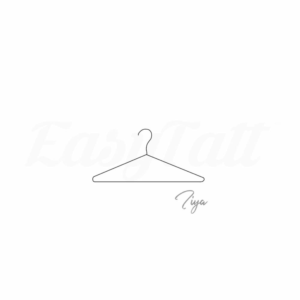 Coat Hanger Temporary Tattoo EasyTatt™