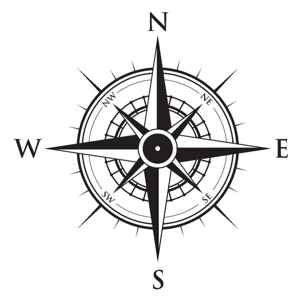 Compass - Temporary Tattoo