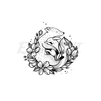 Cute Nature - By Sollefe - Temporary Tattoo