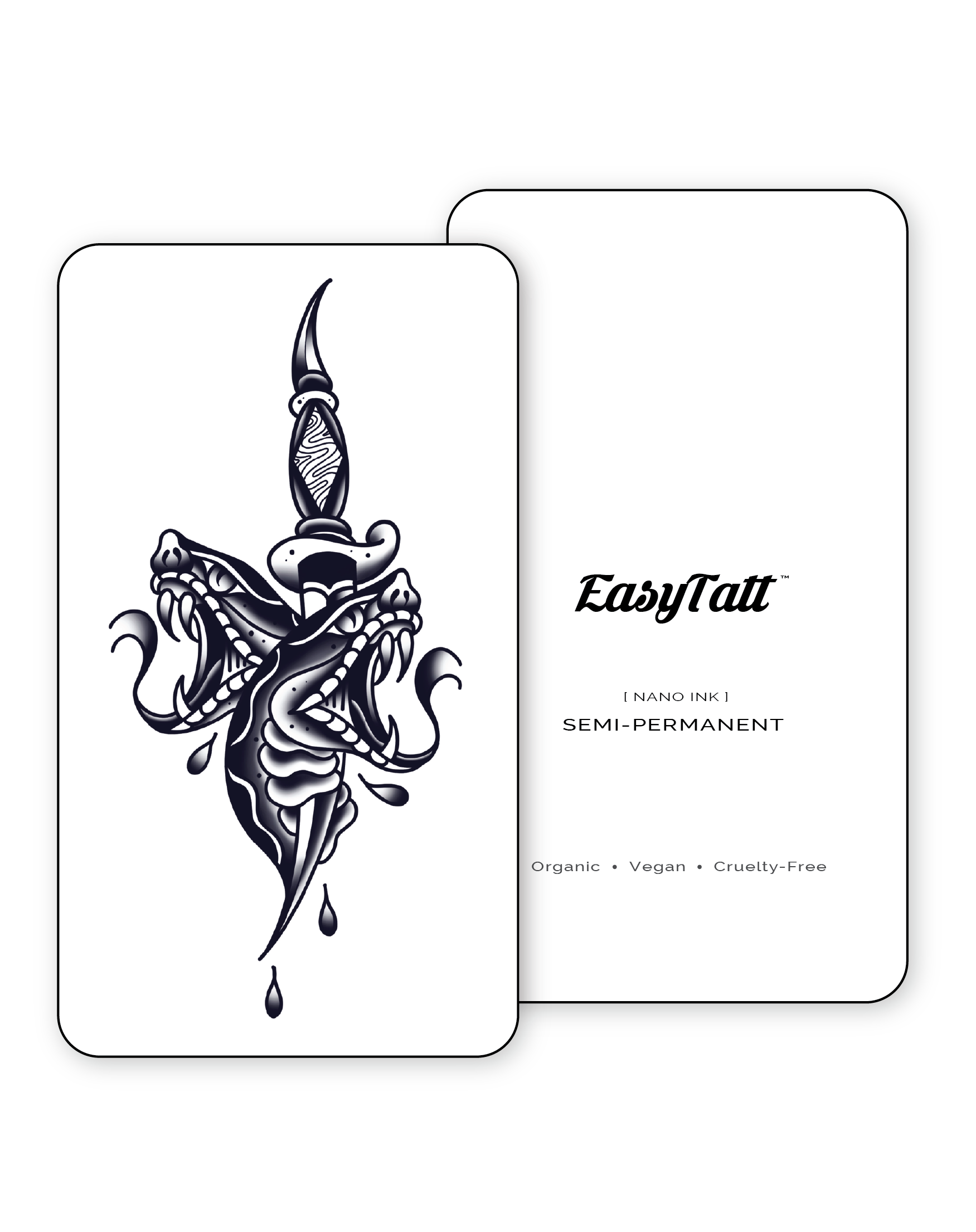 Deadly Semi-Permanent Tattoo | EasyTatt™