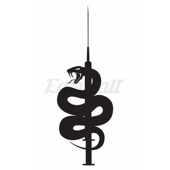 Death Adder - Temporary Tattoo