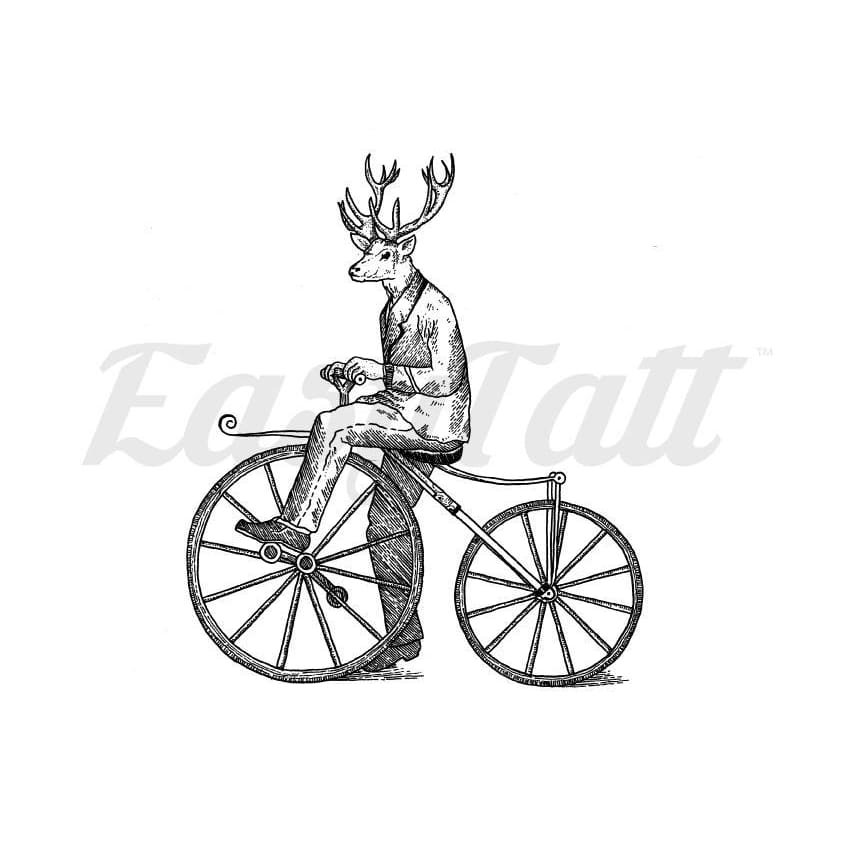 Deer Man - By Kiryadi - Temporary Tattoo
