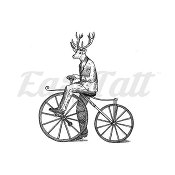 Deer Man - By Kiryadi - Temporary Tattoo