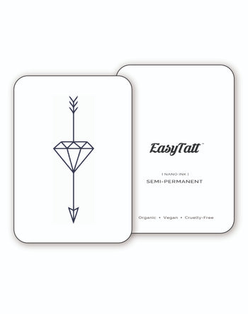 Diamond Arrow - Semi-Permanent Tattoo