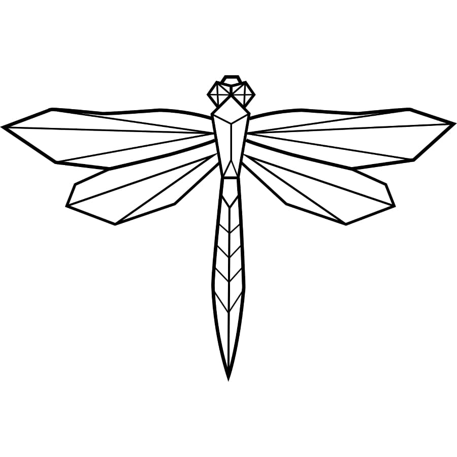 Dragonfly - Temporary Tattoo