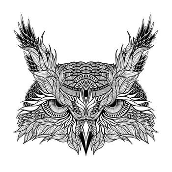 Eagle Head - Temporary Tattoo