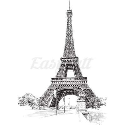 Eiffel Tower - Temporary Tattoo