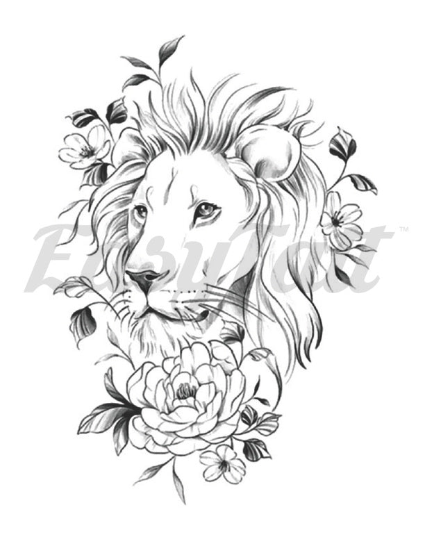 Floral Lion