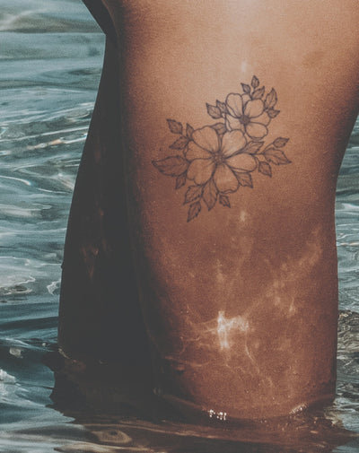 Flower Power - Semi-Permanent Tattoo