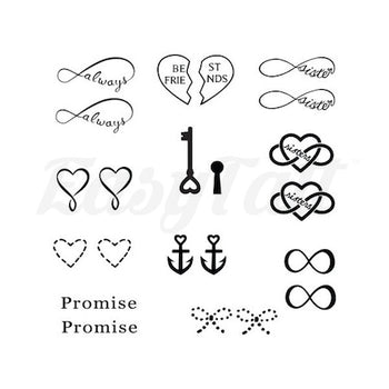 Friendship - Temporary Tattoos