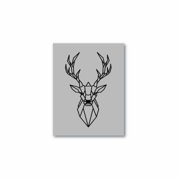 Geometric Deer - Single Stencil