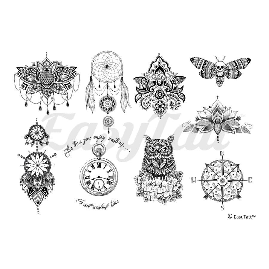 Georgia Mason Collection - Temporary Tattoo