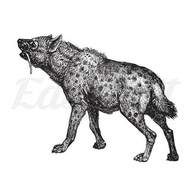 Hyena - Temporary Tattoo