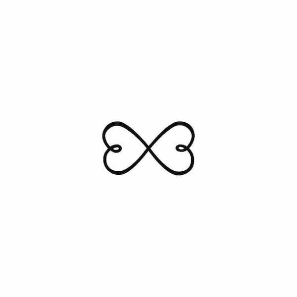Infinite Love - Temporary Tattoo