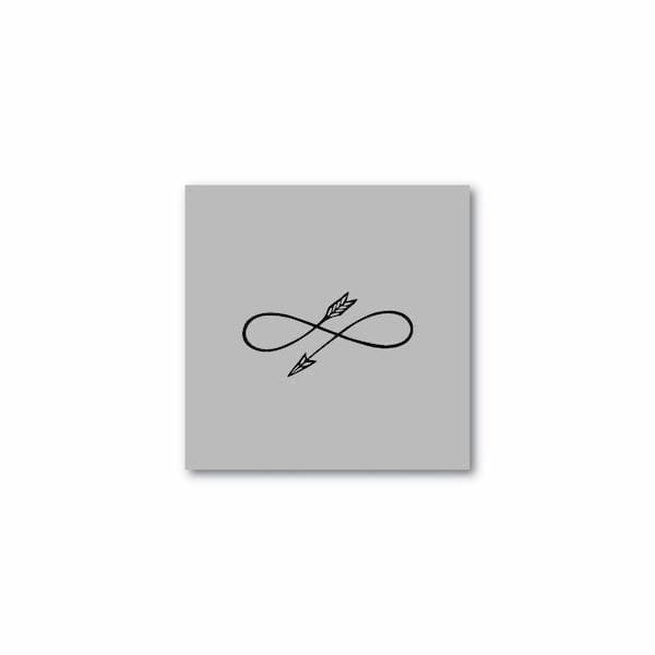 Infinity Arrow - Single Stencil