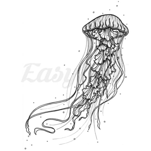 Jellyfish Temporary Tattoo EasyTatt™