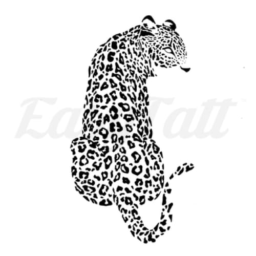 Leopard - Temporary Tattoo